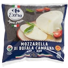 Mozzarella di Bufala Campana A.O.P. - CARREFOUR EXTRA en promo chez Carrefour Mozzarella di Bufala Campana A.O.P. - CARREFOUR EXTRA dans le catalogue Carrefour