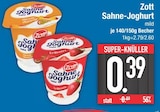 Sahne-Joghurt mild von Zott im aktuellen EDEKA Prospekt für 0,39 €