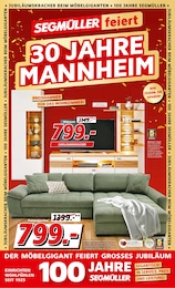 Segmüller Prospekt für Mannheim: "SEGMÜLLER feiert! - Jahrhundert Kracher", 8 Seiten, 20.09.2025 - 11.10.2025