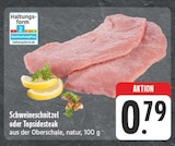 Schweineschnitzel Angebote bei EDEKA Hof für 0,79 €
