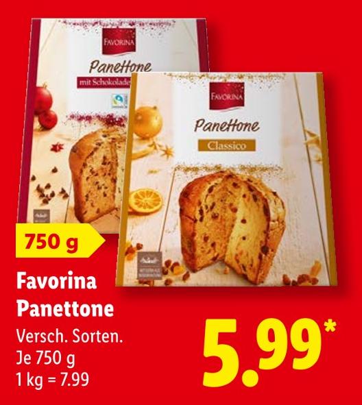 Panettone mit Schokolade