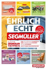Segmüller Prospekt für Darmstadt mit 20 Seiten Segmüller Prospekt für Darmstadt: "Segmüller - Ehrlich Echt Segmüller", 20 Seiten, 30.06.2020 - 25.07.2020