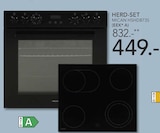 Aktuelles Herd-Set HSHDB73S Angebot bei BRAUN Möbel-Center in Freiburg (Breisgau) ab 449,00 €