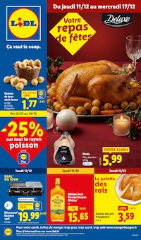 Catalogue Lidl de la semaine "Votre repas de fêtes" avec 88 pages, valide du 11/12/2025 au 17/12/2025 pour Saint-Thibault-des-Vignes et alentours Prospectus Lidl de la semaine "Votre repas de fêtes" avec 88 pages, valide du 11/12/2025 au 17/12/2025 pour Saint-Thibault-des-Vignes et alentours