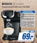 Kapselmaschine My way 2 TAS 6502 Angebote von BOSCH TASSIMO bei expert Detmold für 69,00 €