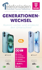 Aktueller Telefonladen Duderstadt Elektromärkte Prospekt in Worbis und Umgebung, "GENERATIONEN-WECHSEL" mit 8 Seiten, 01.11.2025 - 30.11.2025