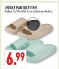 Unisex Pantoletten Angebote bei Marktkauf Herten für 6,99 €