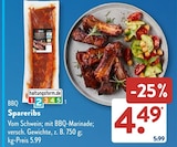 ALDI SÜD Niederzier - BBQ Spareribs Angebot im Prospekt BBQ Spareribs bei ALDI SÜD im Niederzier Prospekt für 4,49 €