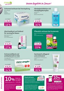 Nasenspray im mea - meine apotheke Prospekt "Unsere Januar-Angebote" mit 4 Seiten (Ulm)