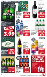 Wasser im Kaufland Prospekt in Stralsund Aktueller Kaufland Prospekt mit Wasser, "Hier bin ich richtig", Seite 40