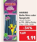 Balla Stixx oder Spaghetti Angebote von HARIBO bei Kaufland Freiburg für 1,11 €