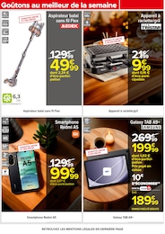 Offre Samsung dans le catalogue Carrefour du moment à la page 69