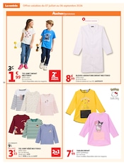Promos Vêtements dans le catalogue "LES TOPS" de Auchan Hypermarché Vêtements en promo dans le catalogue Auchan Hypermarché à la page 50