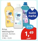Weichspüler Angebote von Priva bei budni Lüneburg für 1,49 €
