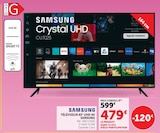 Téléviseur 65" UHD 4K - Samsung en promo chez Super U Villeurbanne à 479,00 €