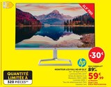 Moniteur LCD Full HD HP 21.5" - HP - Hyper U à Montbéliard Moniteur LCD Full HD HP 21.5" - HP en promo chez Hyper U Montbéliard à 59,99 €