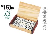 DOMINOS 28 PIÈCES EN BOIS dans le catalogue JouéClub