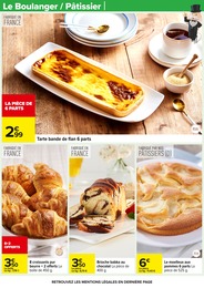 Prix et réduction Croissant dans le prospectus Carrefour en cours Offre Croissant dans le catalogue Carrefour du moment à la page 38