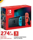 Console Switch Neon - Nintendo - Hyper U à Clichy Console Switch Neon - Nintendo en promo chez Hyper U Clichy à 274,99 €