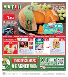 Catalogue Supermarchés Match de la semaine 32, "LES BONS PLANS de l'été", page 1, 28/07/2026 - 09/08/2026 Prospectus Supermarchés Match en cours, "LES BONS PLANS de l'été", page 1 sur 20