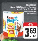 Riegel Angebote von Kinder bei EDEKA Plauen für 3,69 €