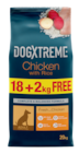 CROQUETTES POULET 18 + 2KG OFFERTS - DOGXTREME - Animalis à Vitry-sur-Seine CROQUETTES POULET 18 + 2KG OFFERTS - DOGXTREME en promo chez Animalis Vitry-sur-Seine à 56,99 €