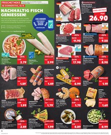 Schweinefleisch im Kaufland Prospekt "Aktuelle Angebote" mit 34 Seiten (Würzburg)