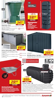 Regentonne im toom Baumarkt Prospekt "Respekt, wer's selber macht." mit 28 Seiten (Hannover)