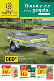 Prospectus Espace Emeraude à Rennes, "Donnez vie à vos projets", 16 pages, 29/04/2026 - 16/05/2026
