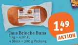 Jaus Brioche Buns Angebote bei tegut Heidelberg für 1,49 €
