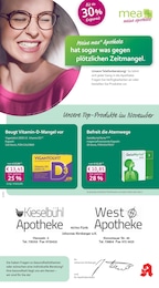 mea - meine apotheke Prospekt für Fürth: "Unsere September-Angebote", 4 Seiten, 01.10.2026 - 31.10.2026