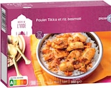 Poulet tikka et riz basmati - picard dans le catalogue Picard