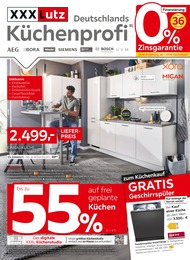 Aktueller XXXLutz Möbelhäuser Prospekt, "Deutschlands Küchenprofi", mit Angeboten der Woche, gültig von 04.09.2023 bis 04.09.2023
