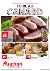 Catalogue Supermarchés Auchan Hypermarché en cours à Héric et alentours, "FOIRE AU CANARD", 4 pages, 28/01/2025 - 02/02/2025