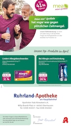 mea - meine apotheke Prospekt für Oberhausen mit 4 Seiten mea - meine apotheke Prospekt für Oberhausen: "Unsere April-Angebote", 4 Seiten, 01.04.2026 - 30.04.2026
