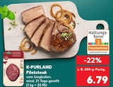Filetsteak bei Kaufland im Gardelegen Prospekt für 6,79 €