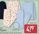 Pyjama von L&D im aktuellen ALDI Nord Prospekt