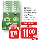 EDEKA - Haltbare Berg und Alpen Milch Angebot im Prospekt Haltbare Berg und Alpen Milch bei EDEKA im Prospekt "" für 1,19 €