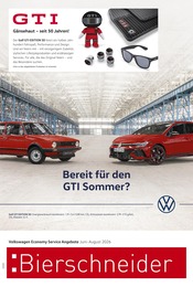 Volkswagen Prospekt für Altmannstein mit 1 Seite Volkswagen Prospekt für Altmannstein: "Mehr Platz. Mehr Möglichkeiten.", 1 Seite, 01.06.2026 - 31.08.2026