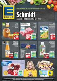 EDEKA Prospekt "Wir lieben Lebensmittel!", 8 Seiten, 22.06.2026 - 22.06.2026 Aktueller EDEKA Prospekt, "Wir lieben Lebensmittel!", mit Angeboten der Woche, gültig von 22.06.2026 bis 22.06.2026