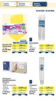 Toilettenpapier im METRO Prospekt "Wochenangebote" mit 51 Seiten (Frankfurt (Main))