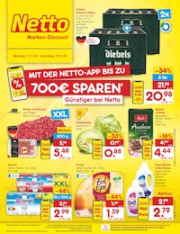 Netto Marken-Discount Prospekt für Düsseldorf: "Aktuelle Angebote", 54 Seiten, 11.11.2024 - 16.11.2024