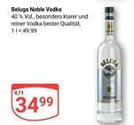 Noble Vodka Angebote von Beluga bei GLOBUS Neustadt für 34,99 €