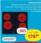 Einbaukochfeld ECK 601-2.2 Angebote von EXQUISIT bei ROLLER Wuppertal für 179,99 €