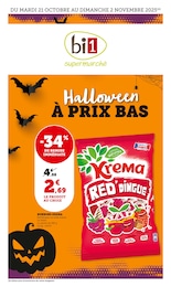 Bi1 Catalogue "HALLOWEEN À PRIX BAS", 20 pages, Montsauche-les-Settons, 21/10/2025 - 02/11/2025 Bi1 Catalogue "HALLOWEEN À PRIX BAS", 20 pages, Montsauche-les-Settons, 21/10/2025 - 02/11/2025