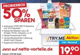 Probierbox Angebote von UTRY.ME bei Netto Marken-Discount Ravensburg für 19,90 €