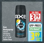 Bodyspray von Axe für 3,49 € bei EDEKA im Angebot Bodyspray von Axe im aktuellen EDEKA Prospekt