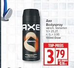 Bodyspray von Axe für 3,79 € bei EDEKA im Angebot Bodyspray von Axe im aktuellen EDEKA Prospekt