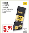 HERREN ARBEITS-SOCKEN Angebote von CAT bei Marktkauf Herne für 5,99 €