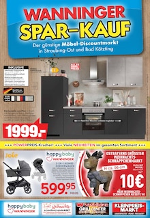 Möbel Wanninger Cham Prospekt der aktuellen Woche, gültig von 08.10.2025 bis 18.10.2025 Aktueller Möbel Wanninger Cham Prospekt "WANNINGER SPAR-KAUF" mit 24 Seiten